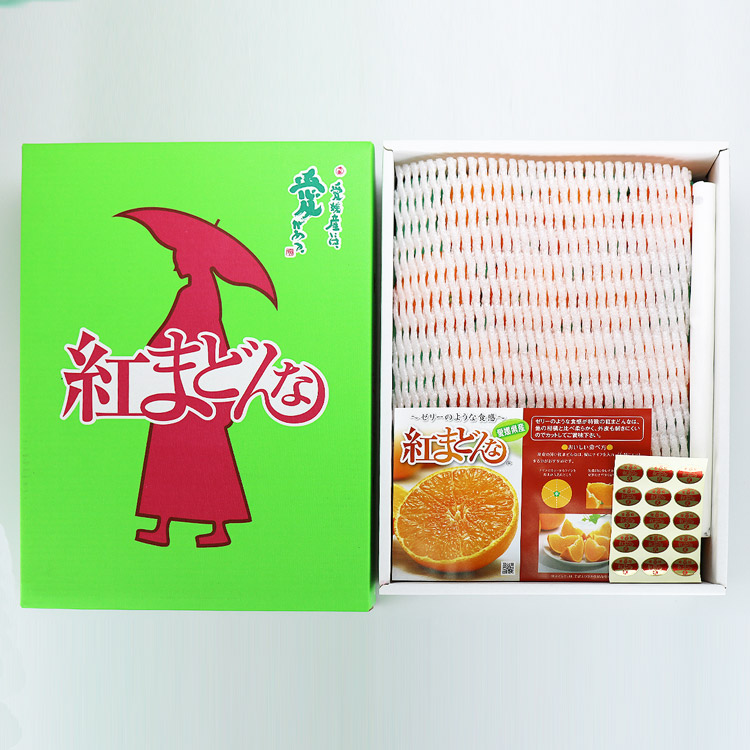 紅まどんな 3kg 愛媛県産 秀品 贈答 ギフト 15玉 Lサイズ 青秀 以上 JAえひめ中央 常温便 同梱不可 指定日不可 ミカン 蜜柑 旬:  食の達人お取り寄せグルメ｜JRE MALL