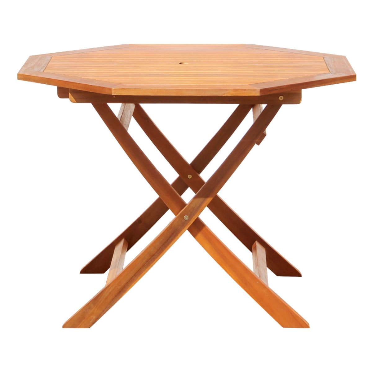 ガーデンテーブル 八角テーブル FLEUR 幅110cm 木製 （ テーブル