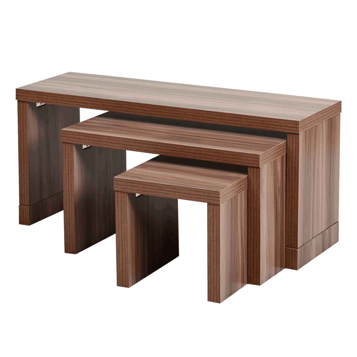 ローテーブル ネストテーブル コの字テーブル 木目調 オシャレコチラは2個セットの品ですか