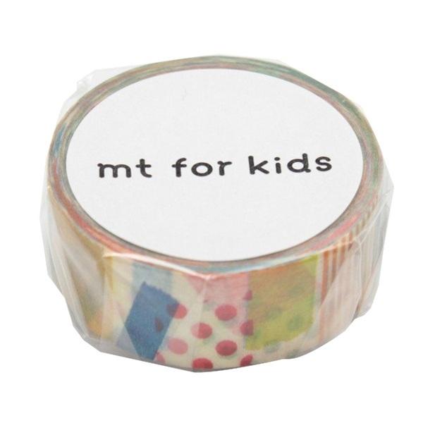 マスキングテープ mt for kids ぺたぺた 幅15mm（ カモ井加工紙 マステ