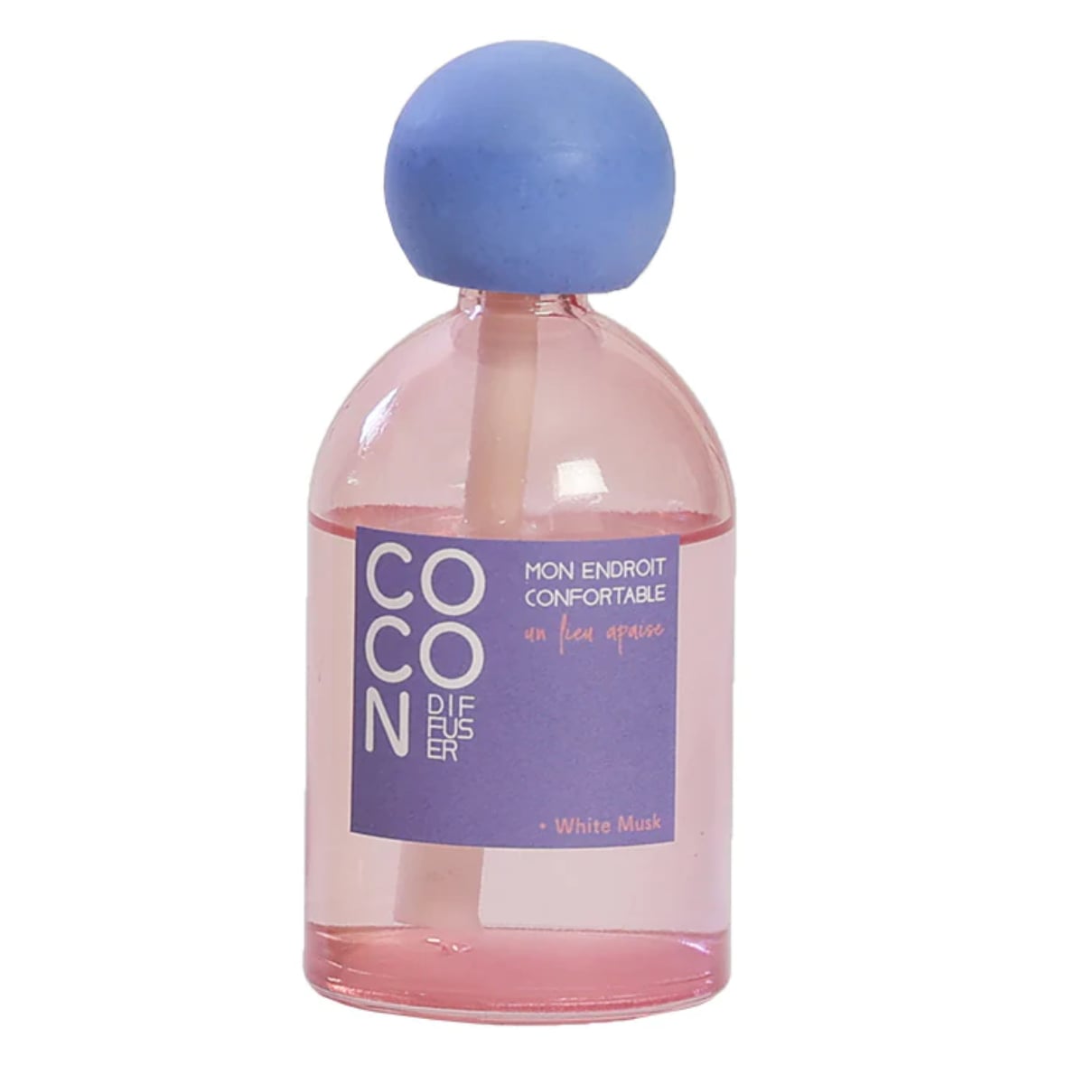 ディフューザー COCON DIFFUSER 80ml ガラス 石膏 （ 韓国風 リード