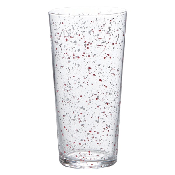 タンブラー L 400ml ガラス スプラッシュ コップ 食器 ブルー（ ガラスタンブラー ガラスコップ ガラス食器 ガラス製 グラス 夏 おしゃれ  大きめ 大きい 大容量 ）【ピンク】(ピンク): カテゴリトップ｜JRE MALL