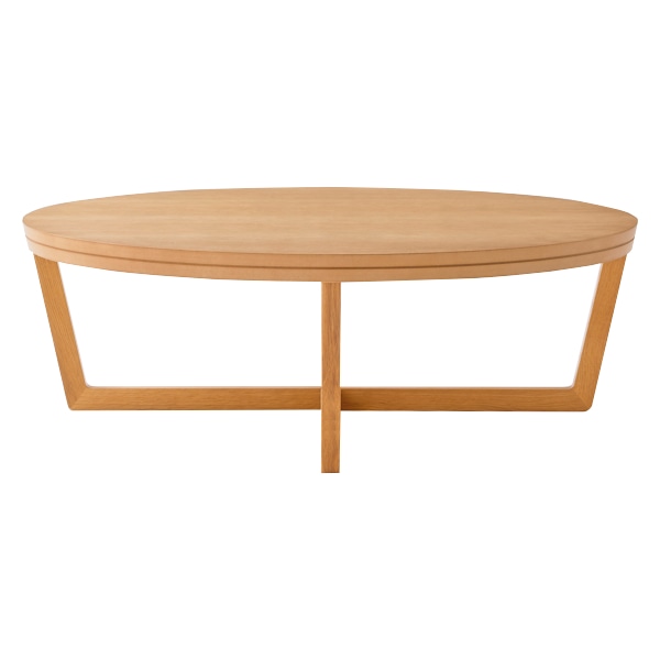 センターテーブル 幅110cm アルテ 丸 テーブル 木製 天然木 ロー 