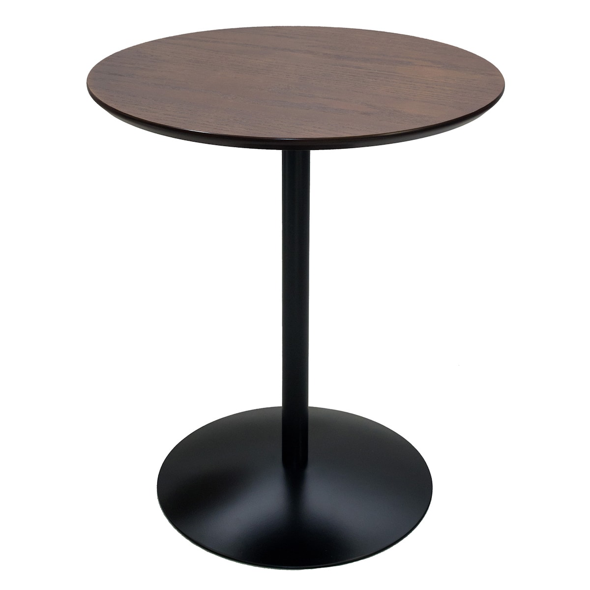 サイドテーブル 高さ53.5cm 木製 スチール 丸（ コーヒーテーブル 