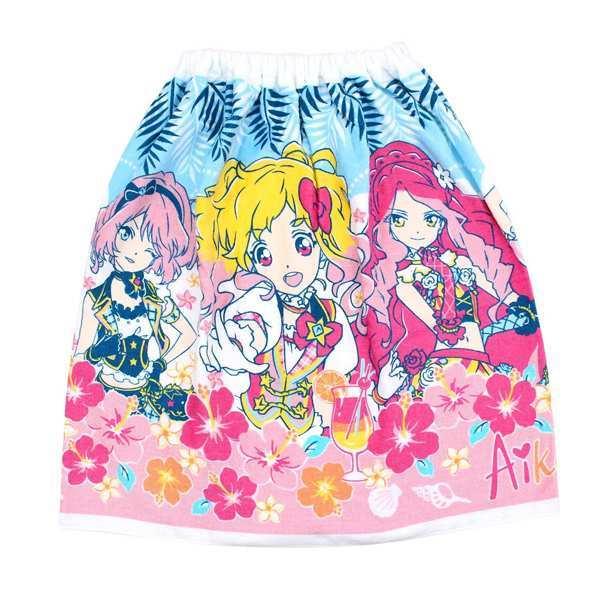 ラップタオル アイカツスターズ！ 60cm（ アイカツ 巻きタオル ラップ