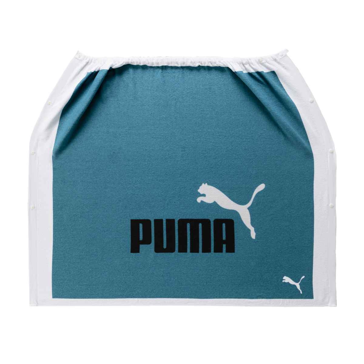 巻きタオル PUMA グリーン 100×120cm（ プーマ タオル プール ラップ