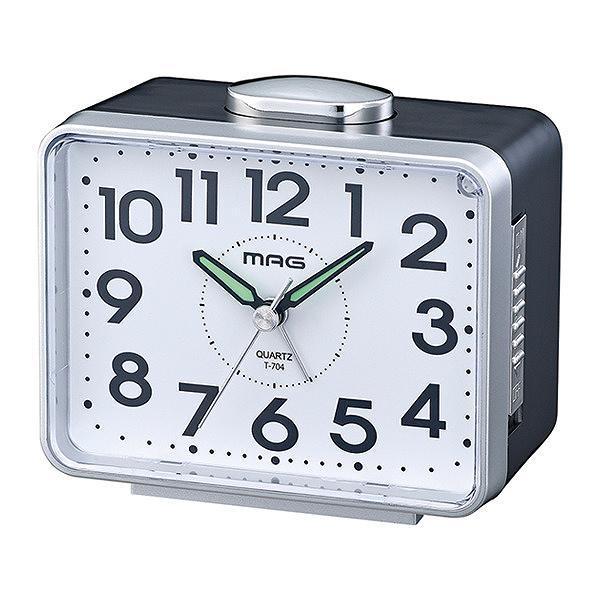 QUARTZ ALARM CLOCK MINI TRAVEL /ライト付き・クォーツ目覚まし時計　「ちびロック」　まとめて3台　新品・未開封品　※電池液漏れあり。