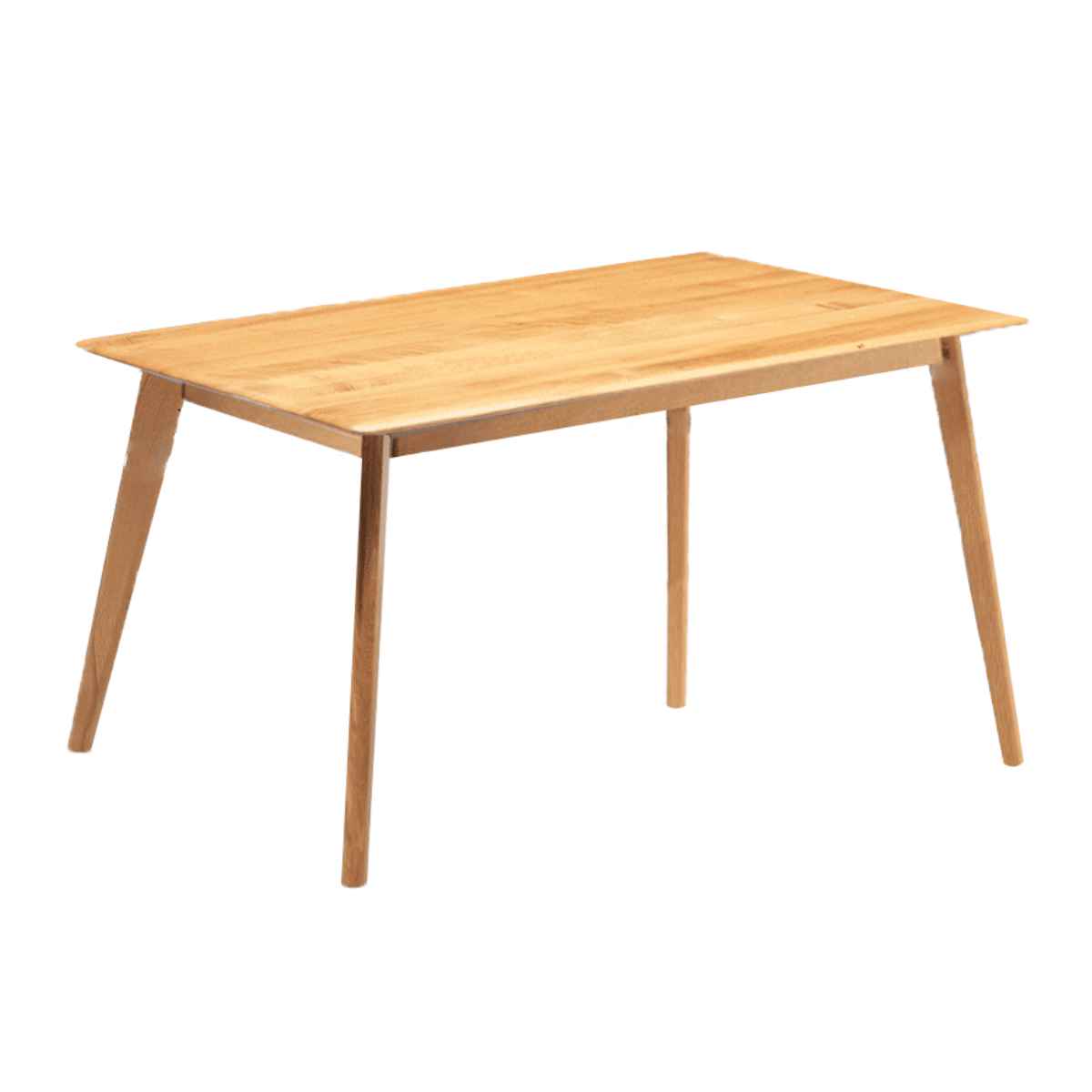 ダイニングテーブル 幅150cm ナチュラル 木製 長方形（ 4人掛け 4人用 ...