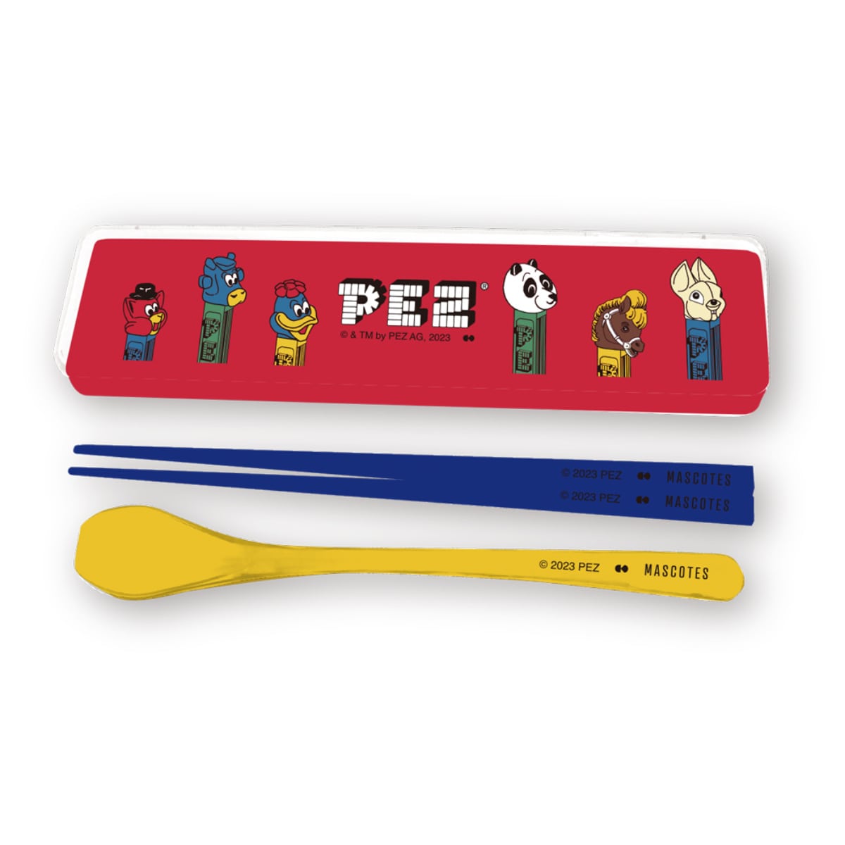 コンビセット 箸＆スプーンセット ペッツ （ PEZ 箸 スプーン 18cm