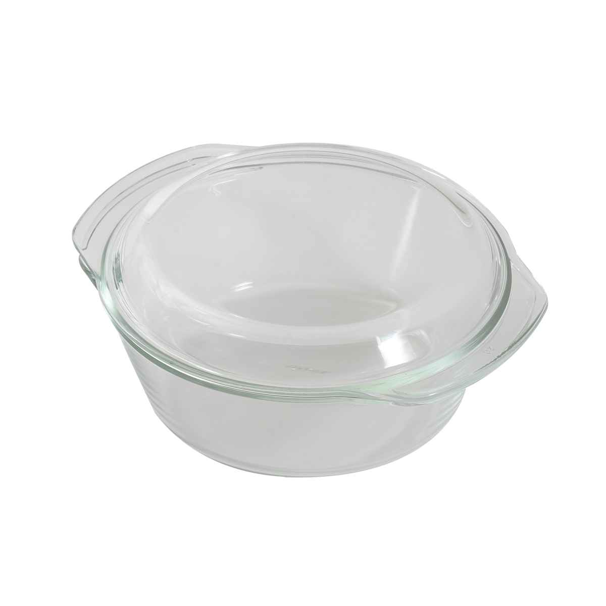 スチームポット ふた付き Pyrex パイレックス 18cm 980ml 丸 耐熱ガラス オーブンウェア 6個セット （ 食洗機対応 電子レンジ対応  オーブン対応 皿 食器 ディッシュ スチーム調理器 ガラス製 蓋 フタ ふた 付き 調理 レンジ ）: カテゴリトップ｜JRE MALL