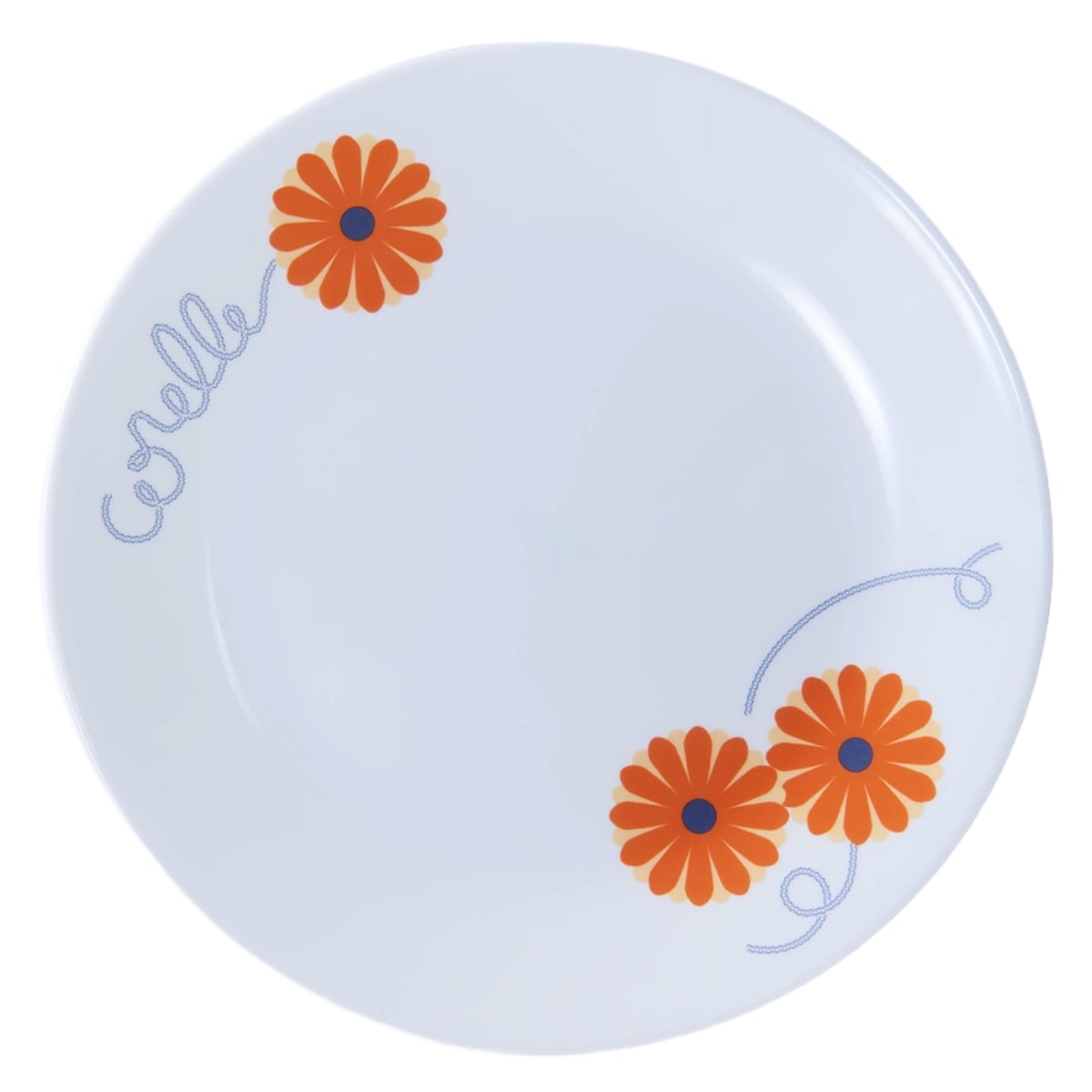 プレート 26cm CORELLE コレール オレンジマーガレット 強化ガラス 5枚