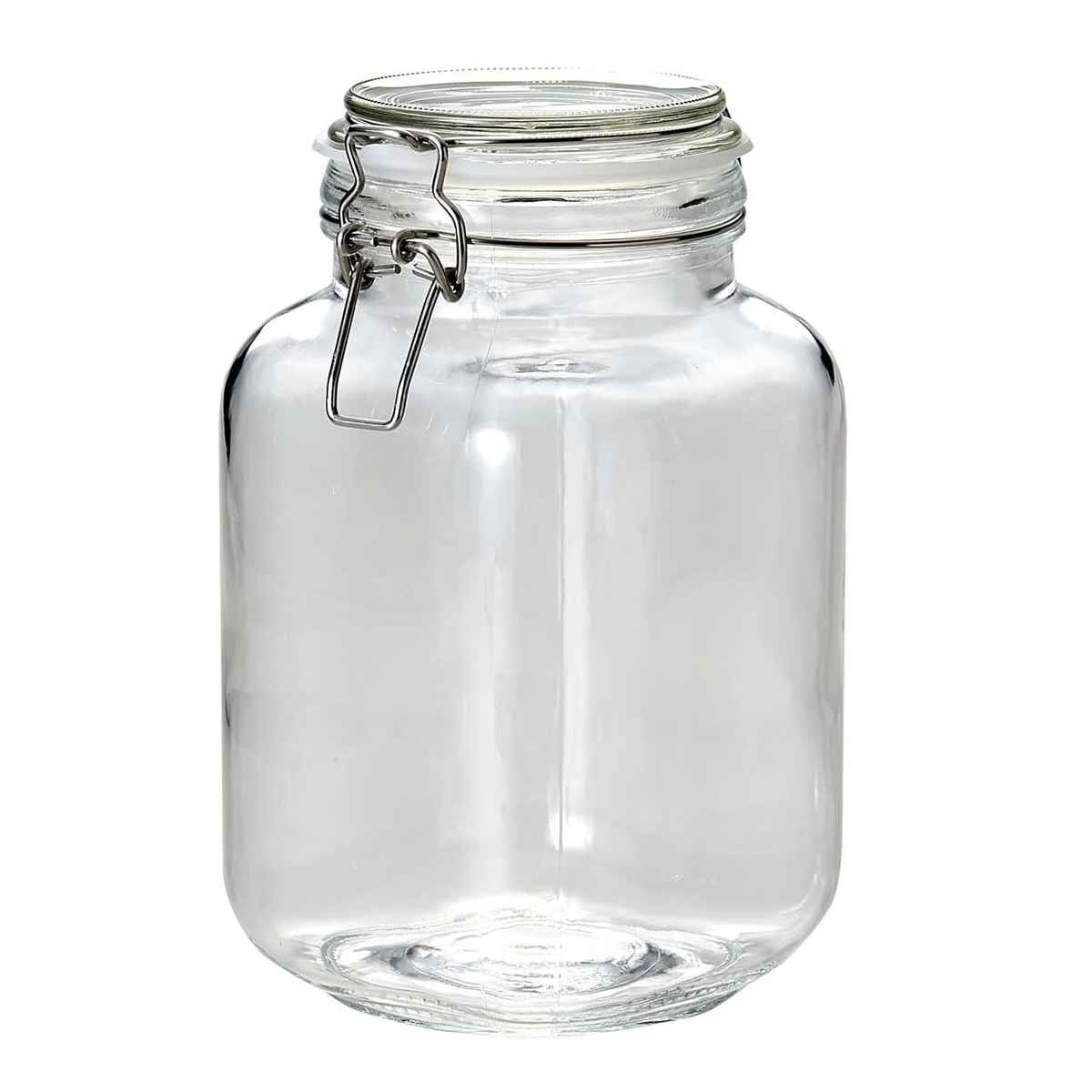 保存容器 2L ガラス製 角型保存ビン （ ガラス ガラス容器 保存 容器 