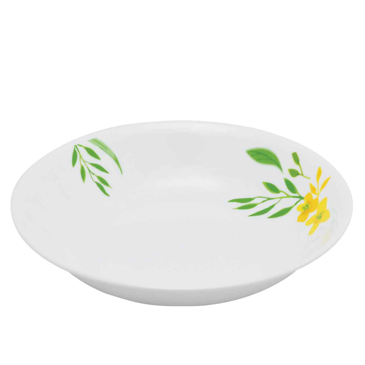 ボウル 21.5cm 深皿 CORELLE ノーブルイエロー 強化ガラス 5枚セット