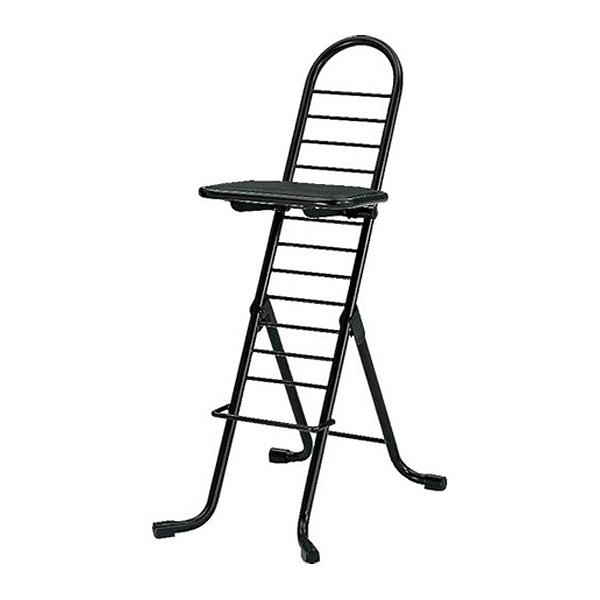 プロワークチェア 作業椅子 固定 ハイタイプ（ 折りたたみ椅子