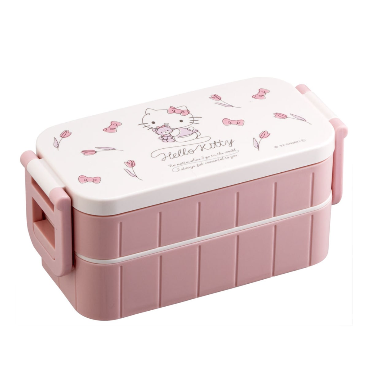 弁当箱 2段 600ml 抗菌 タイトランチボックス （ ハローキティ お弁当