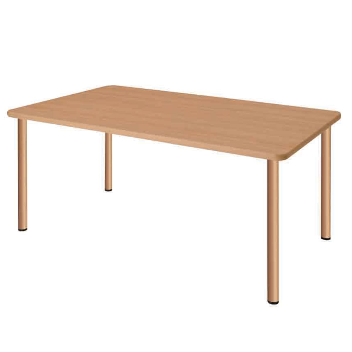 スタンダードテーブル 幅160cm 長方形 介護 UFT-4S1690（ テーブル 机