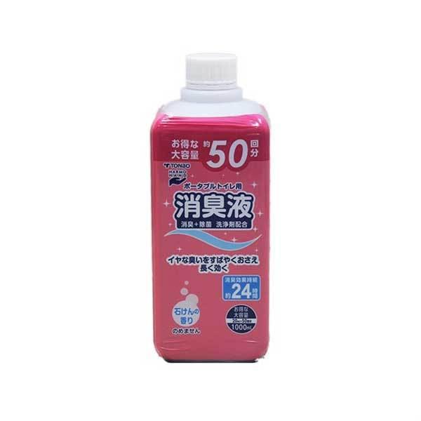 ポータブルトイレ用消臭液 1000ml 10個セット（ トンボ 簡易トイレ用