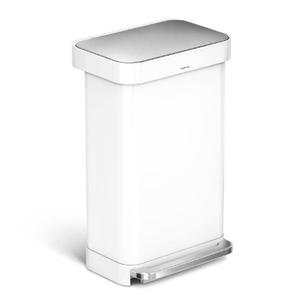 正規品 ゴミ箱 シンプルヒューマン ペダル式 ふた付き simplehuman 45L