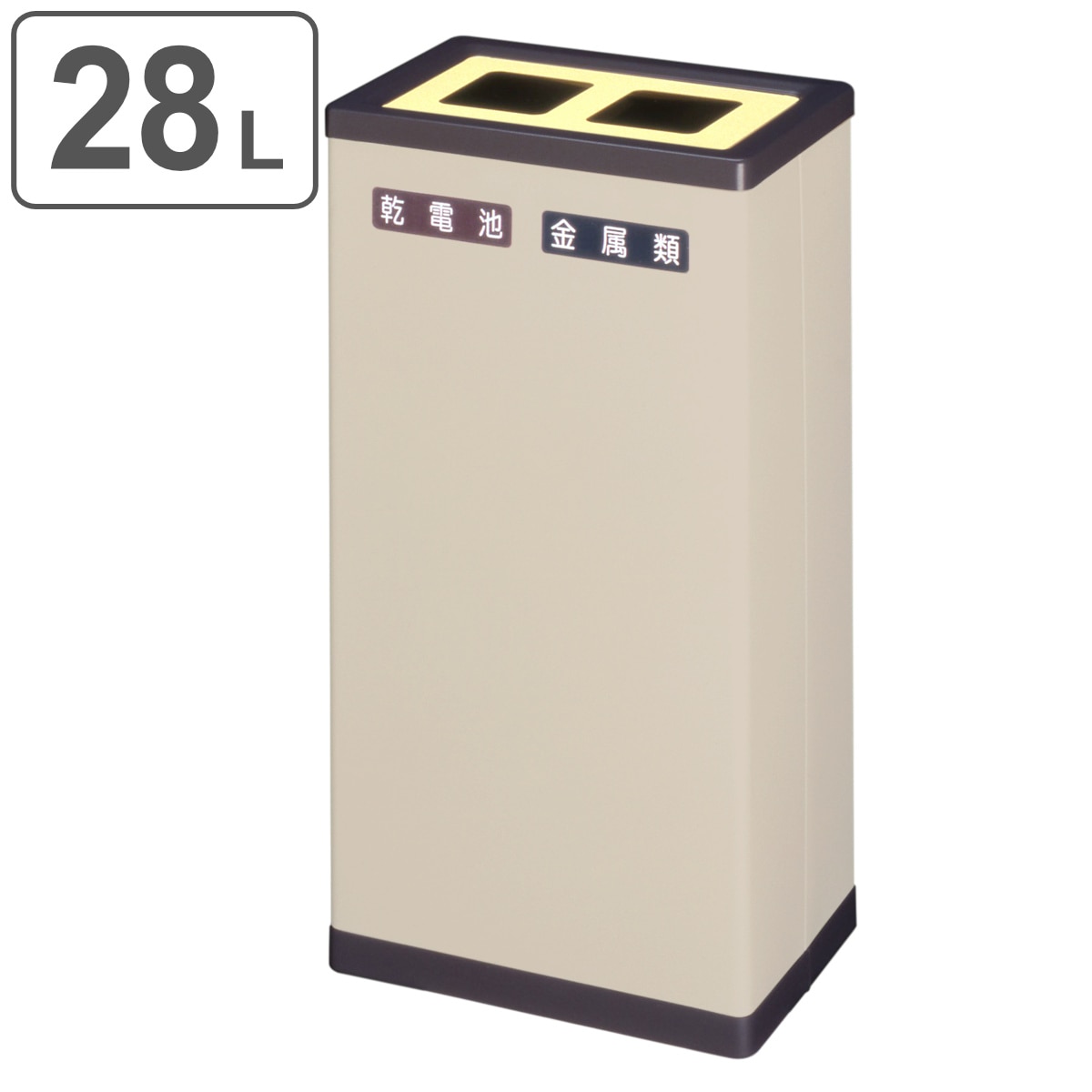 ゴミ箱 | (4) ダストボックス/ゴミ箱 (130G 本体) ブルー 丸型