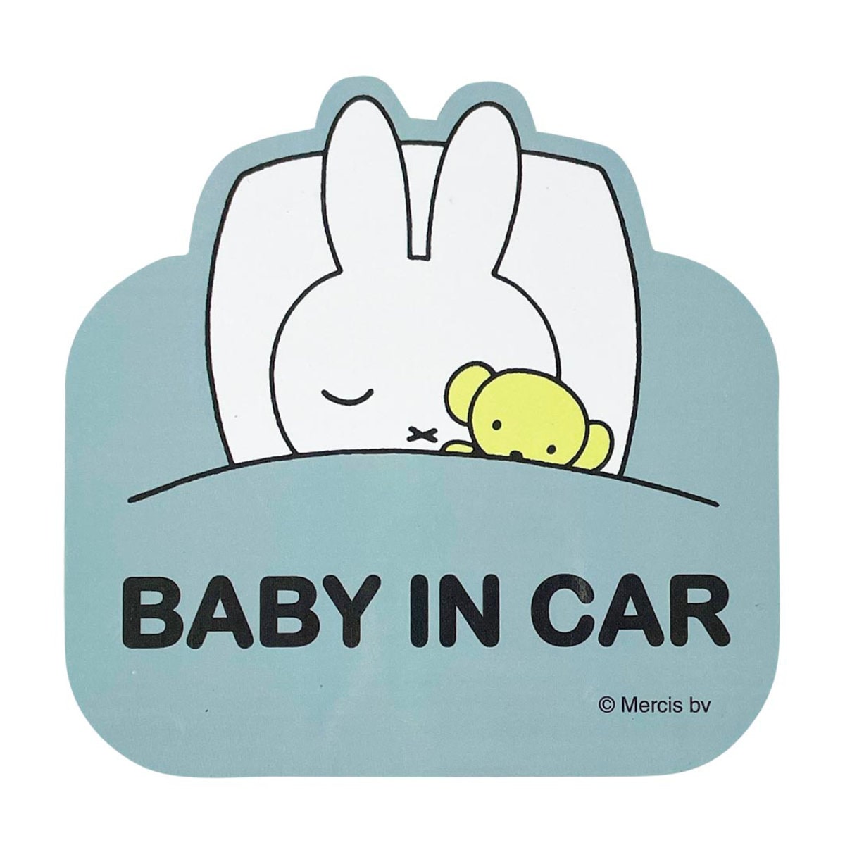 セーフティサイン ベビー ミッフィー 車 （ カーサイン miffy セーフティ サイン マグネット ステッカー 赤ちゃん かわいい カーステッカー  ベビーインカー 赤ちゃんが乗っています 子ども おでかけ キャラクター ）:リビングート JRE MALL店通販 | JRE MALLショッピング  ...