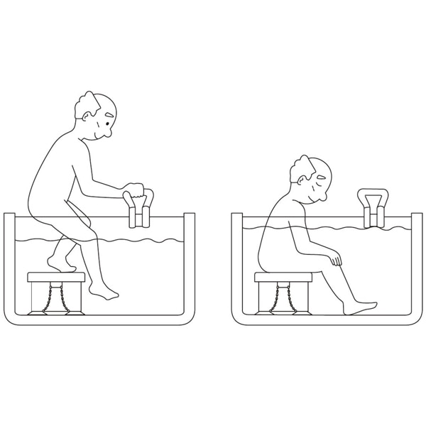 浴槽台 バスステップ 踏み台 椅子 安寿（ 入浴補助 浴槽内イス いす