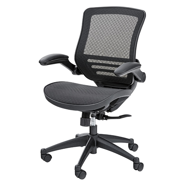オフィスチェア 椅子 肘付 パソコンチェアー 座面高47～55cm（ チェア