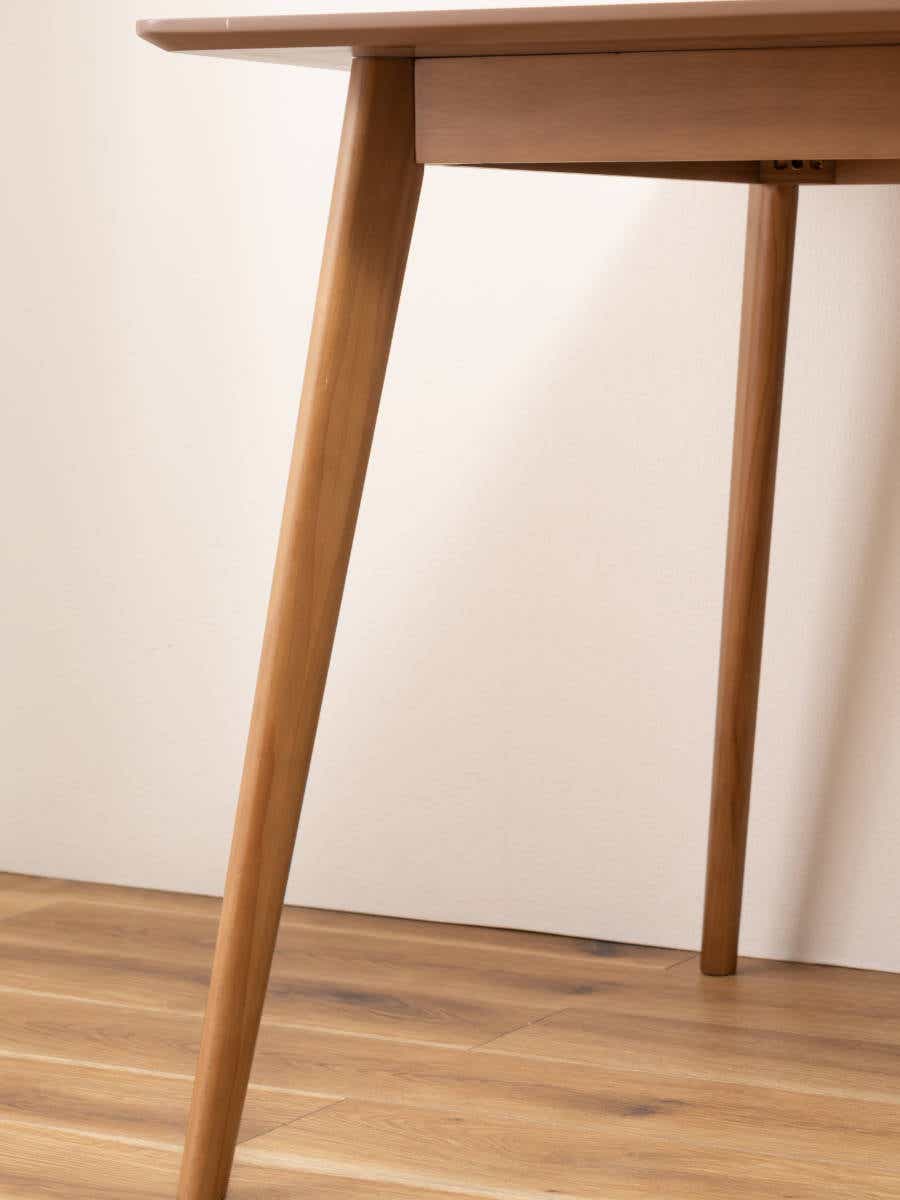 ダイニングテーブル 幅80cm 正方形 木目調 （ カフェテーブル 
