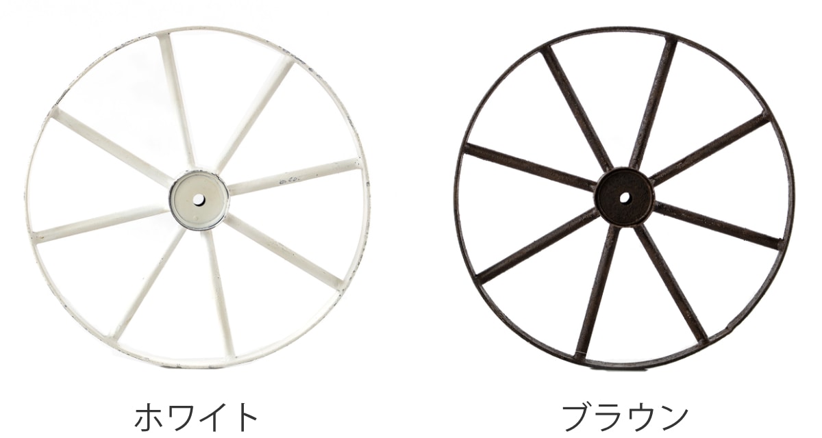 オーナメント デブリ・アイアンホイール S（ 置物 車輪 ホイール