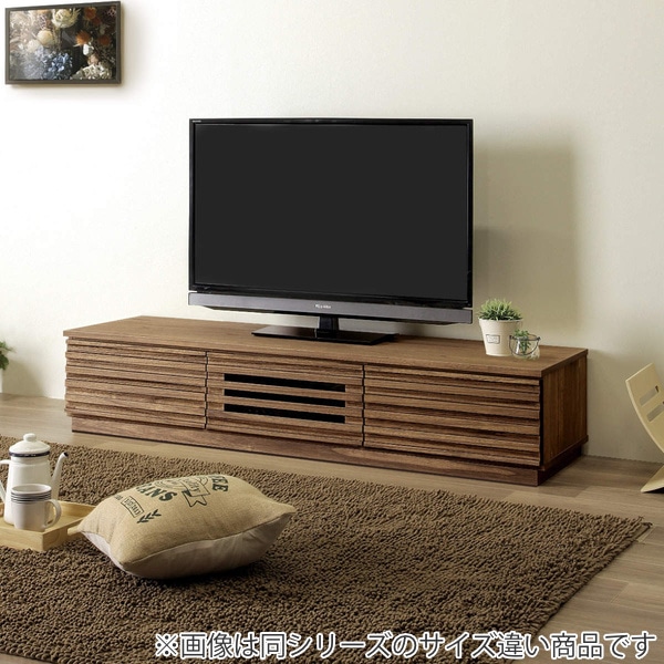 テレビ台 ローボード 桐無垢材 ルーバーデザイン 幅120cm （ テレビ