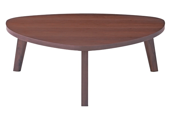 センターテーブル 幅110cm アルテ 三角 テーブル 木製 天然木 ロー