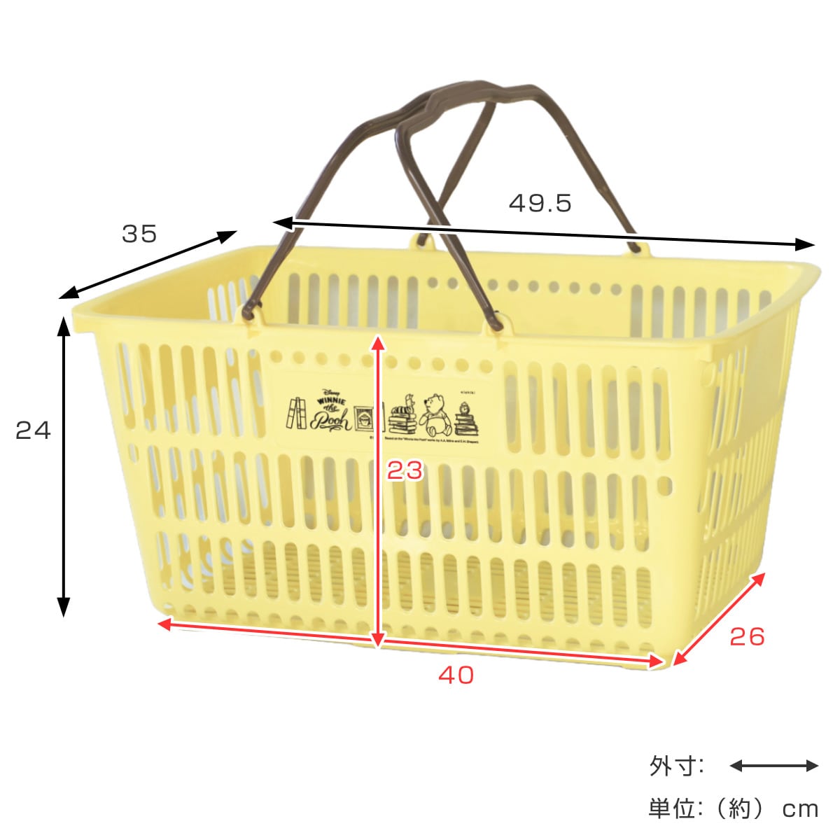 バスケット 収納 ショッピング10 ディズニー 買い物かご レジかご