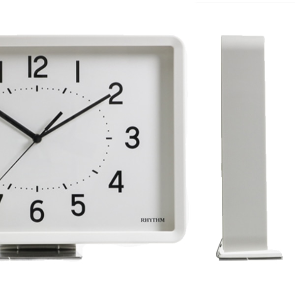 掛け時計 クオーツ時計 掛置兼用タイプ A Series A4 プラ枠 置き時計 