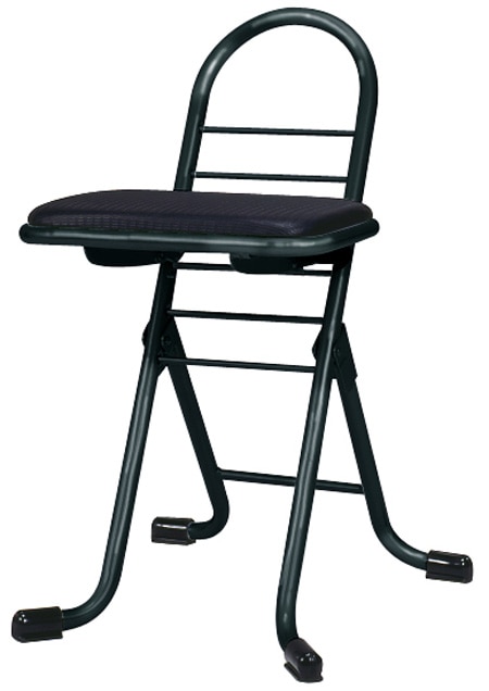 プロワークチェア 作業椅子 固定 ロータイプ（ 折りたたみ椅子