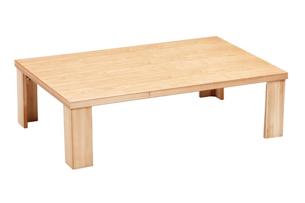 座卓 ローテーブル 折れ脚 木製 軽量恵 幅180cm（ 折りたたみ タモ