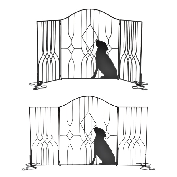 シルエットゲート 犬 ガーデニング用品 ガーデンフェンス