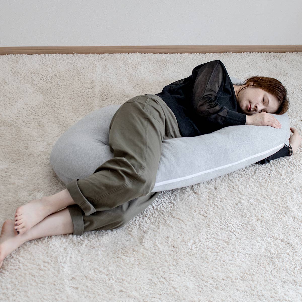 授乳クッション 抱き枕（ マルチクッション 大きめ 妊婦 ベビー