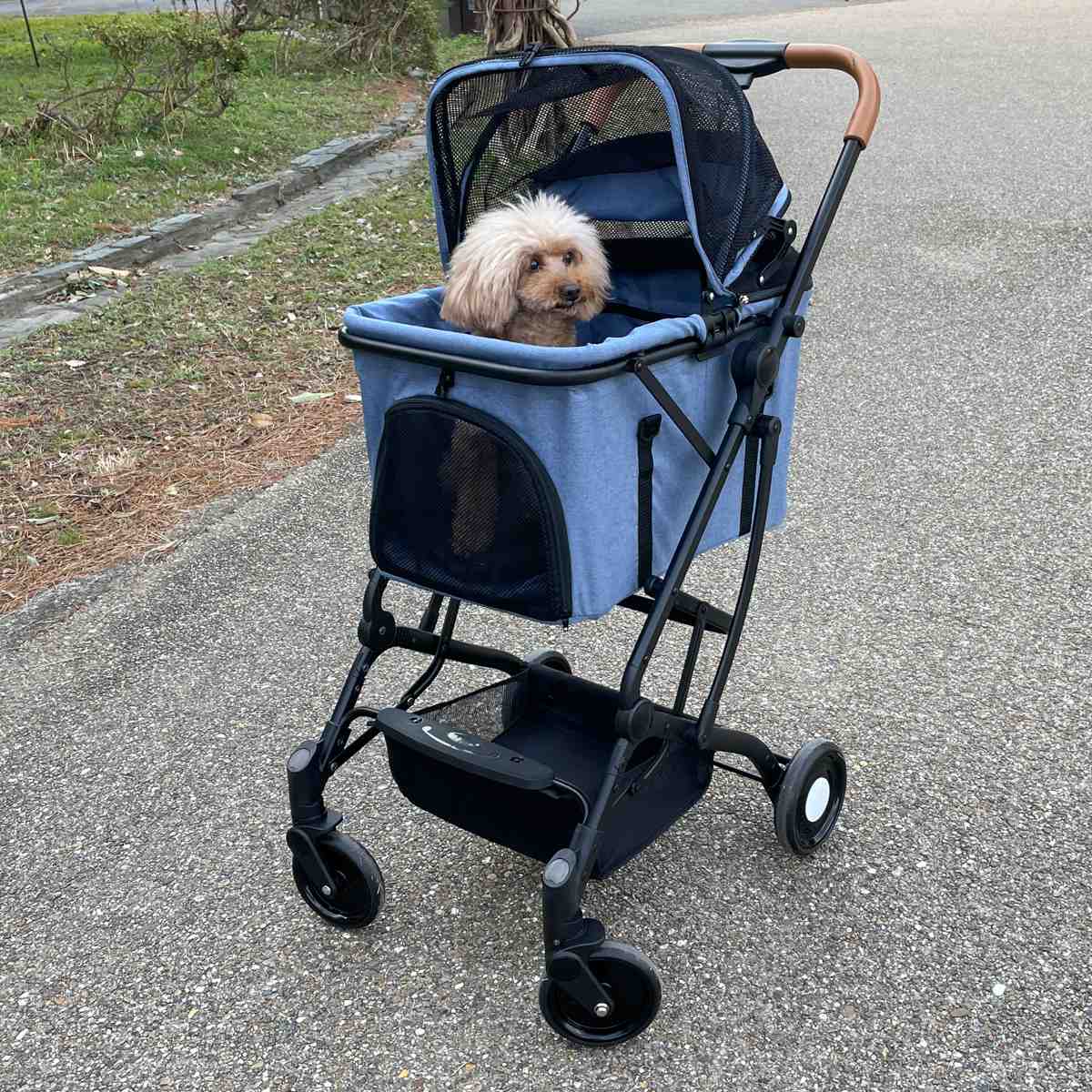 ペットカート 4輪タイプ 小型犬 中型犬 日傘 キャリーコット （ ペット