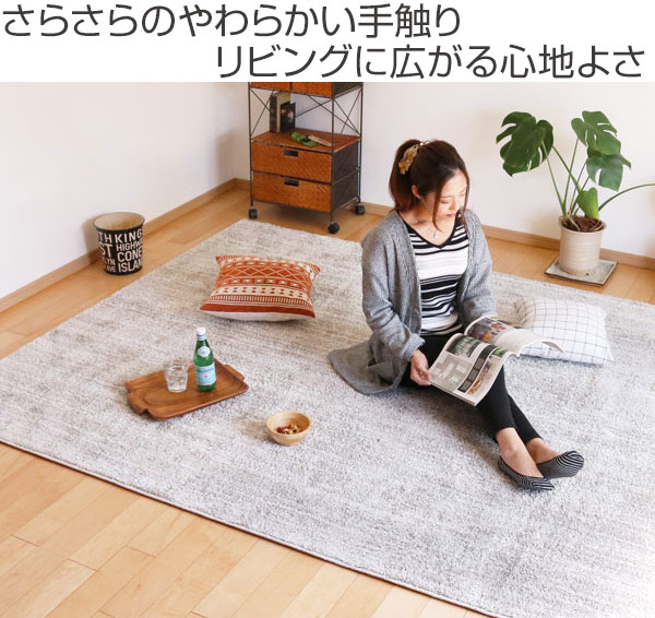 防炎 カーペット/絨毯 ホットカーペット・ロボット掃除機対応 日本製