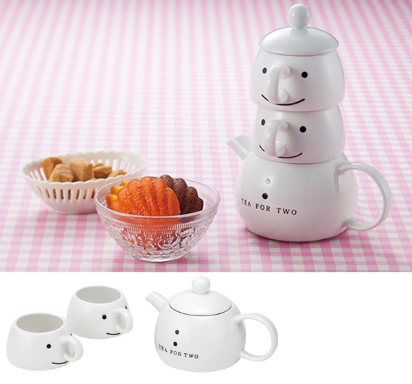 ティーポット カップ セット トッポ TEA FOR TWO 急須 陶器 食器