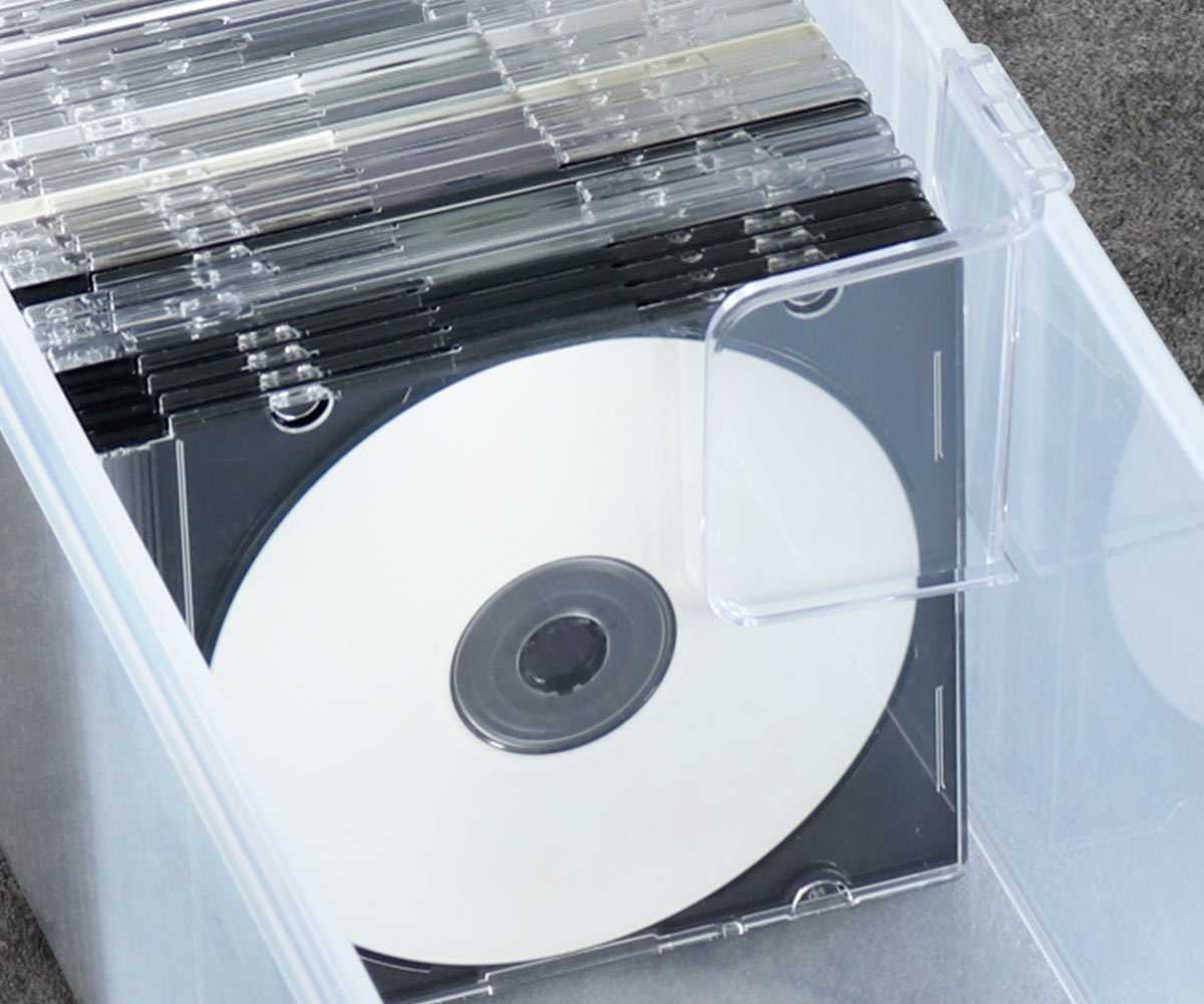 DVD収納ケース いれと庫 DVD用 ライト 18個セット （ 収納ケース 収納