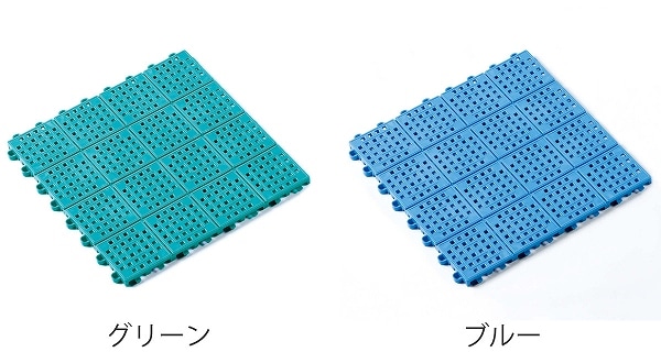 スノコ プラスチック製 30×30cm 抗菌 タッチマット2 ジョイント式