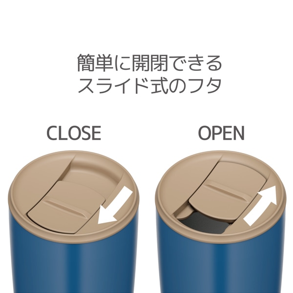 サーモス タンブラー フタ付き 真空断熱 400ml ステンレス（ Thermos