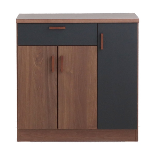 キッチンカウンター アーバンデザイン MODELLO 日本製 幅89cm ブラウン
