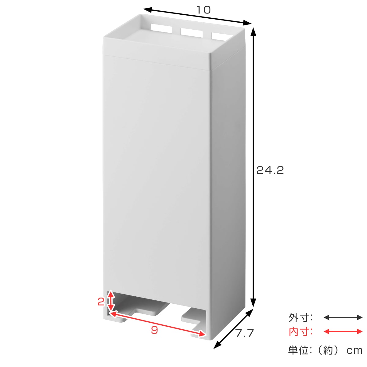 tower お風呂収納 マグネットお風呂入浴剤ストッカー（ 入浴剤