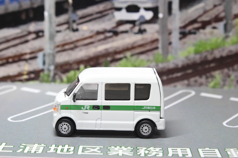 EraCAR 1/64 JR東日本水戸線下館駅 業務用自動車 スズキエブリィ（旧型