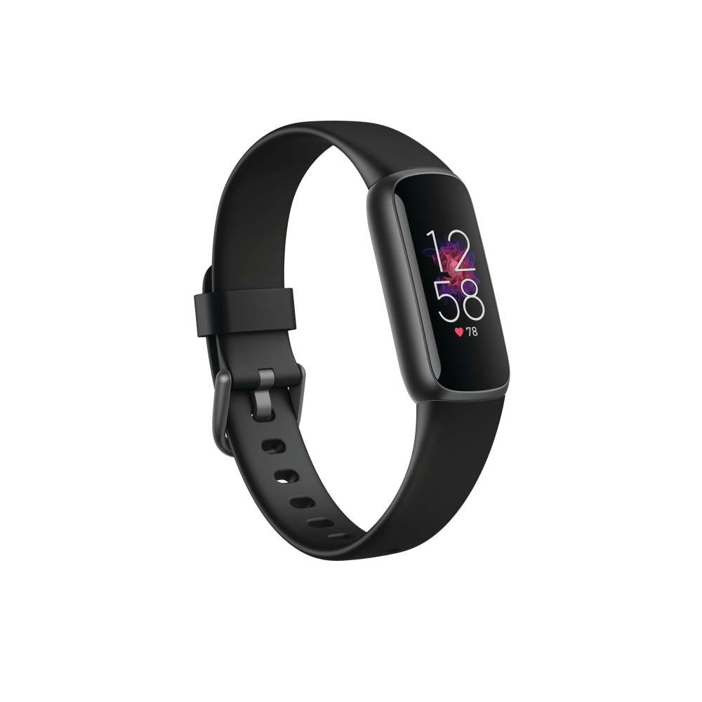 Fitbit Luxe ブラック グラファイト ステンレススチール フィット 