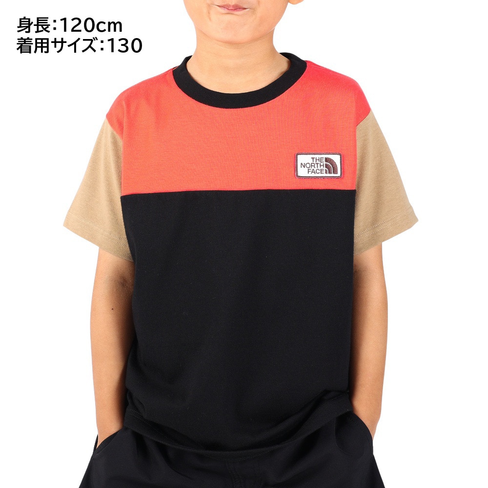 ノースフェイス ジュニア 半袖 Tシャツ ショートスリーブTNFグランドT