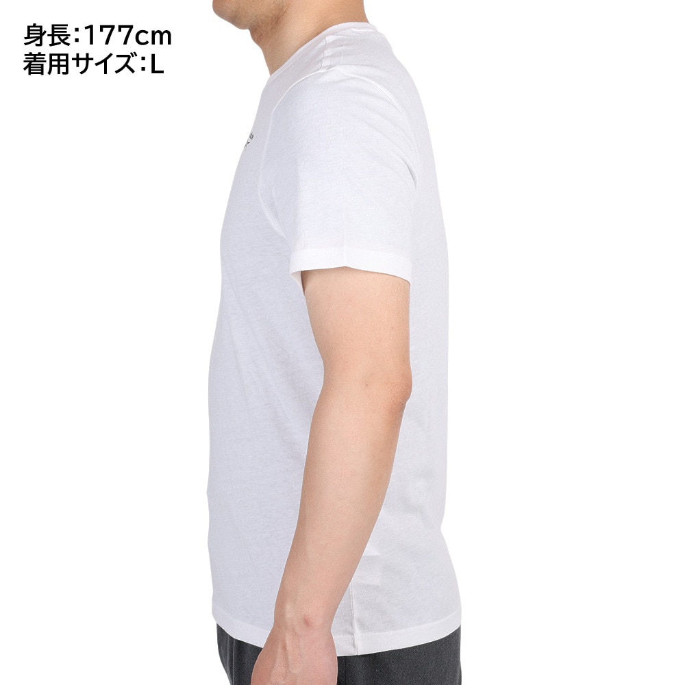 リーボック 【メンズ】 半袖Tシャツ メンズ 白 エッセンシャルズ