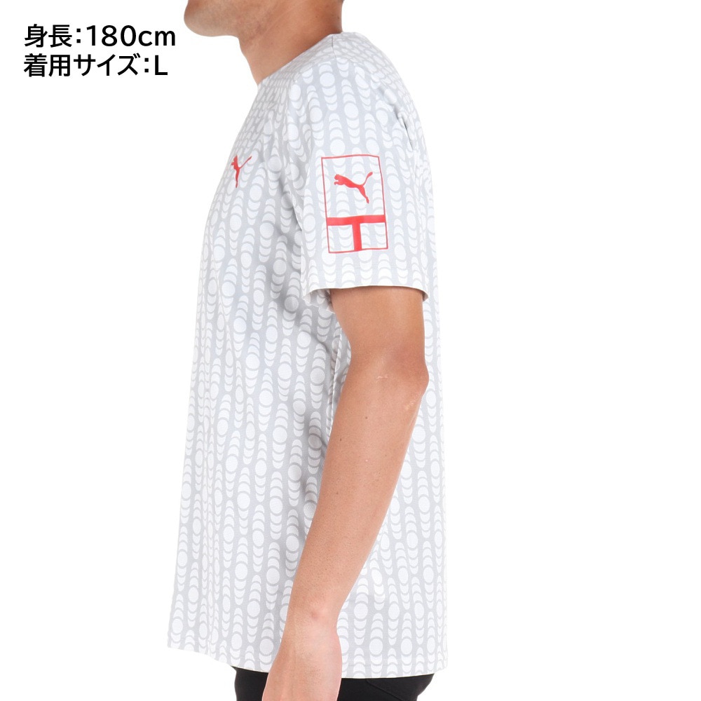 プーマ 【メンズ】 テニスウェア TENNES GRAPHIC Tシャツ 52305819(Ｍ