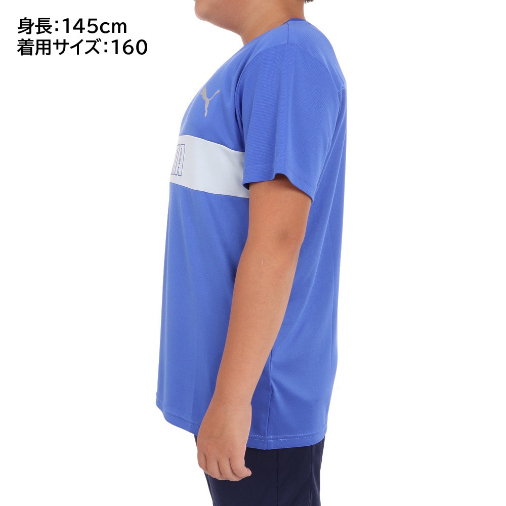 プーマ ボーイズ ACTIVE SPORTS ポリ グラフィック 半袖 Tシャツ 675822 92 BLU(160 ロイヤルブルー): Super  Sports XEBIO JRE MALL店｜JRE MALL